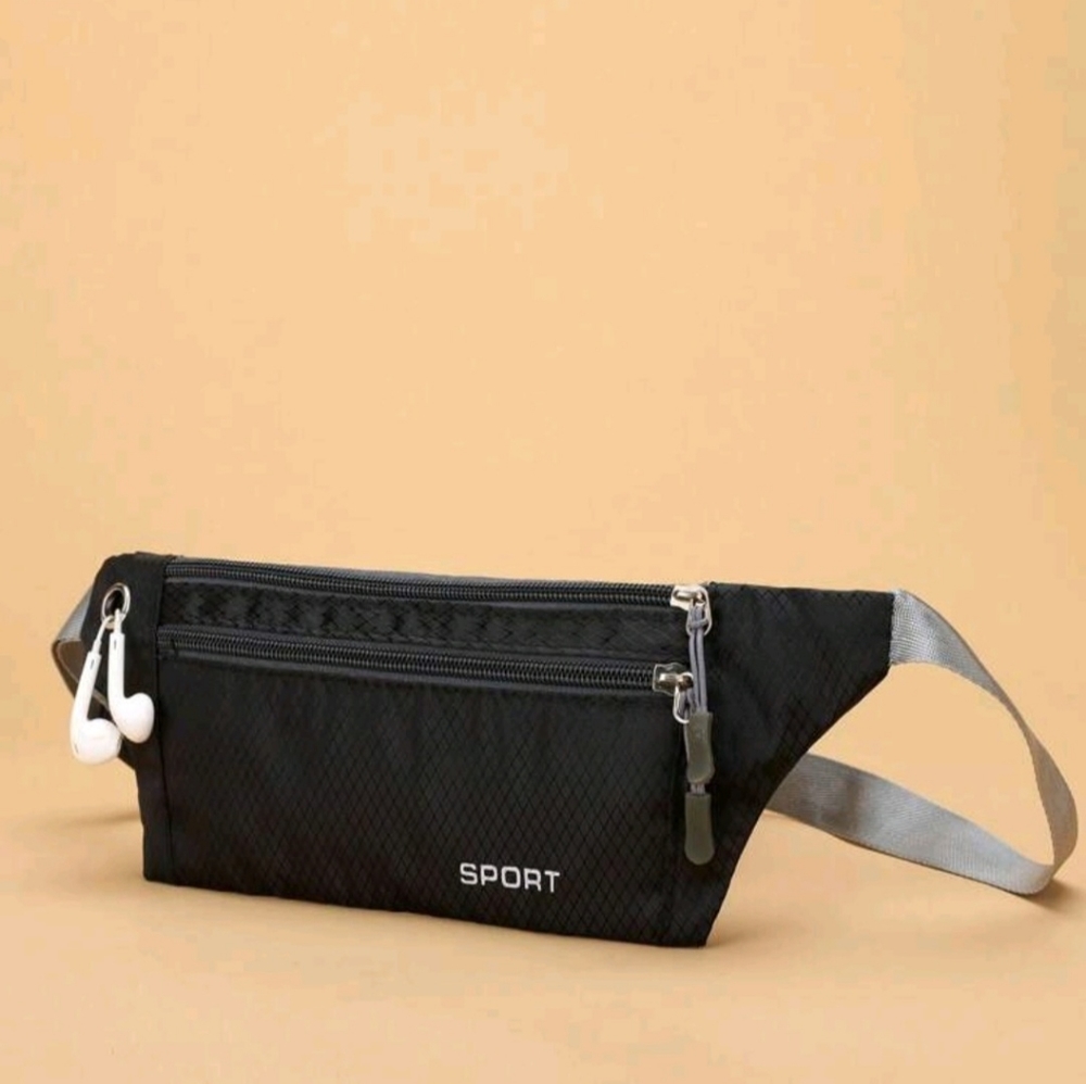 NEW Black Fanny Pack Bag